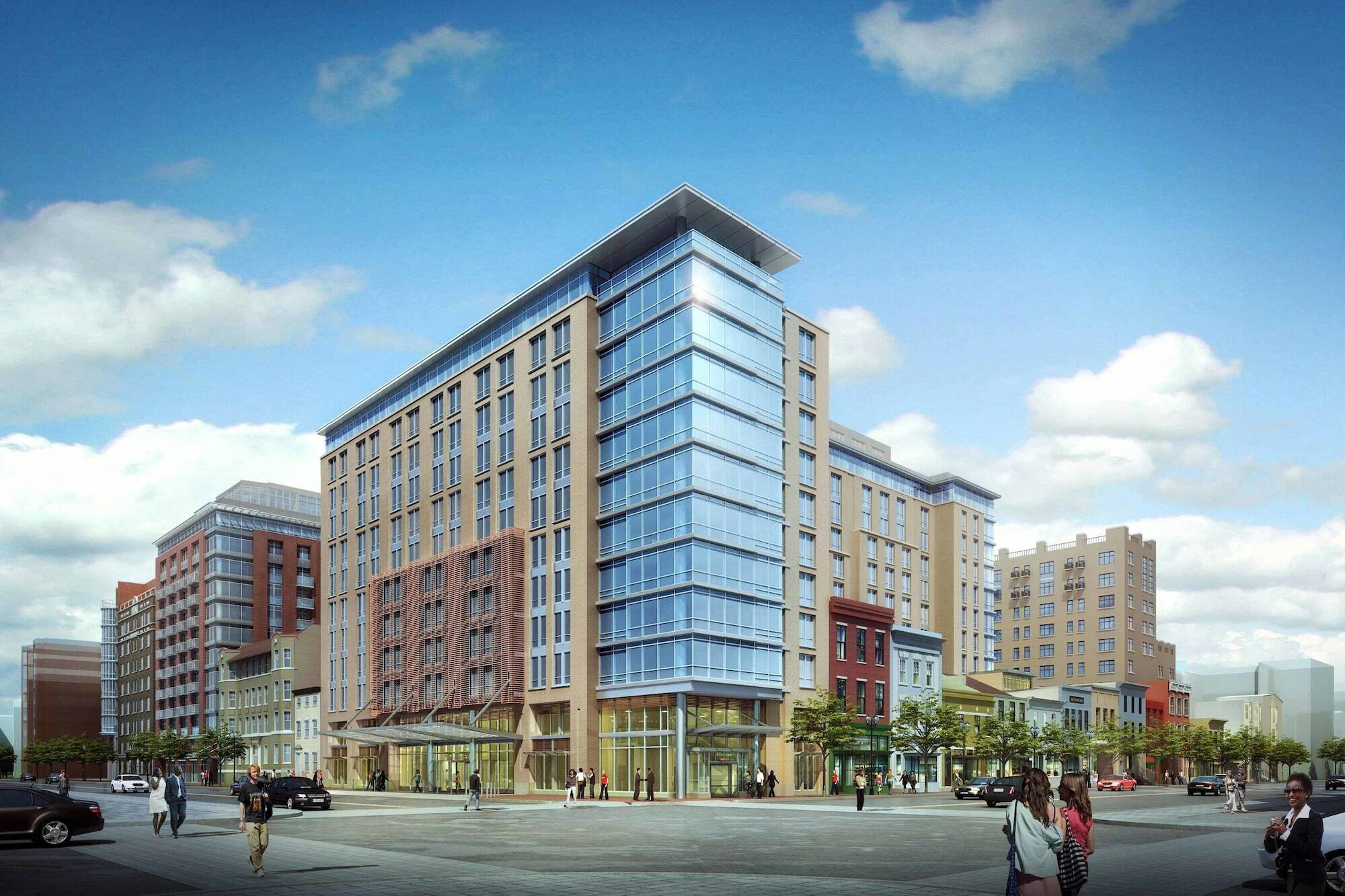 Hotel Courtyard By Marriott Washington Downtown/Convention Center Exterior foto